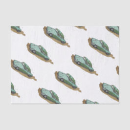 Boys birthday party with two toned sedan 薄葉紙