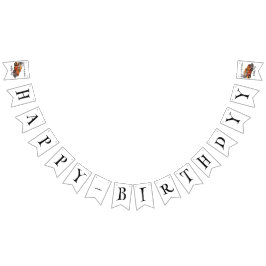 boys birthday party with wrecker バンティングフラッグ