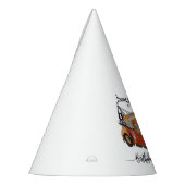 Boys Birthday party with wrecker パーティーハット (左)