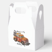 Boys birthday party with wrecker フェイバーボックス (オープン)