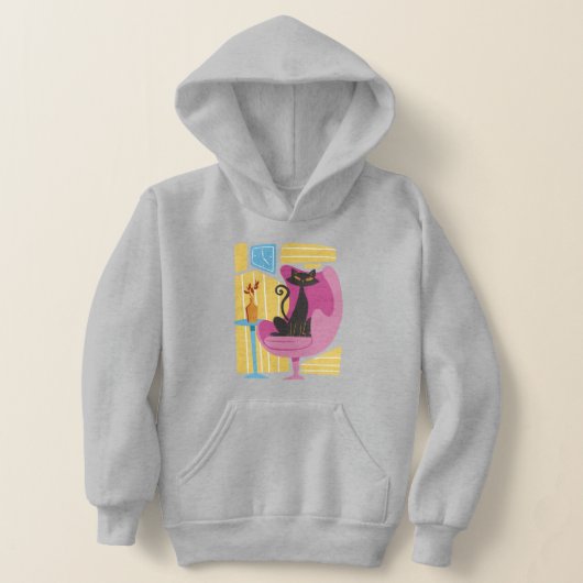 Boy's Black Cat Abstract (レイダウン)