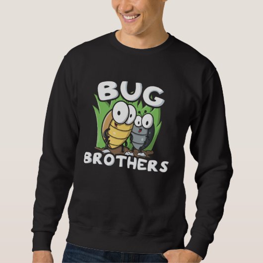 Boys Bug Brother Matching Family   Bug Hunter スウェットシャツ (正面)
