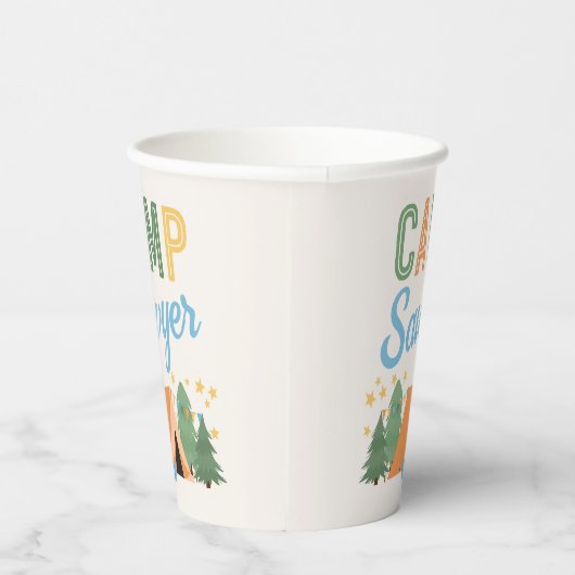 Boy's Camping Party Paper Cups 紙コップ (右)