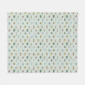 Boys Cute Transport Car Pattern Kids フリースブランケット (正面(横))