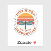 Boys Dragonfly シール (シート)