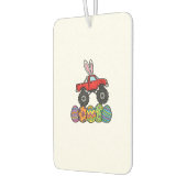 Boys Easter Monster Truck Happy Easter Day Eggs To カーエアーフレッシュナー (左)