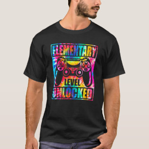 Boys Elementary Level Unlocked Gamerゲーム Tシャツ
