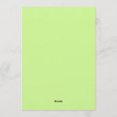 BOYS FIRST BIRTHDAY INVITATION ONE HAPPY DUDE  招待状 (裏面)