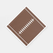 Boys Football First Year Down 1st Birthday Party スタンダードランチョンナプキン (角)