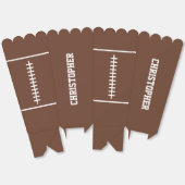 Boys Football First Year Down 1st Birthday Party フェイバーボックス (見開き)