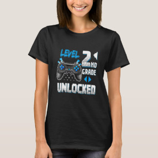 Boys Game On 2nd Grade Kids Gaming Back To School  Tシャツ