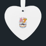 Boys Girls Easter Eggs Funny Bunny Six Seven 67 Me オーナメント<br><div class="desc">Boys Girls Easter Eggs Funny Bunny Six Seven 67 Memes 6 7 T-Shirt</div>