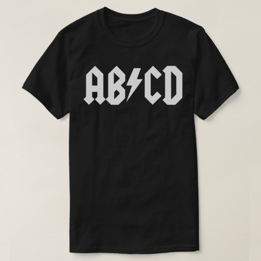 Boys Girls Teachers ABCD Rock Graphic back to Scho Tシャツ (デザイン正面)