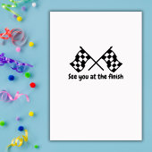 Boys Growing Up Two Fast Race Car 2nd Birthday 招待状