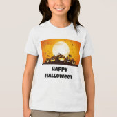 boys happy halloween t-shirt トライブレンドＴシャツ (正面)