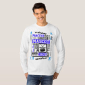 Boys Hockeyのブルーの用語 Tシャツ (正面フル)