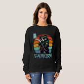 Boys Love Samurai Panda Japan スウェットシャツ (正面フル)