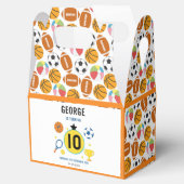 Boys Modern Sports Birthday Party | Game Day Theme フェイバーボックス (オープン)