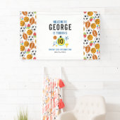 Boys Modern Sports Birthday Party | Game Day Theme 横断幕 (インサイチュ)