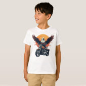 Boys Motorcycle Shirt Tシャツ (正面フル)