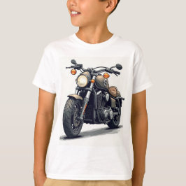 Boys Motorcycle Shirt Tシャツ