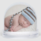 Boys Photo Collage Custom Blue Kids Photograph (裏面)