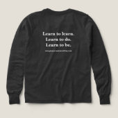 Boys' Pioneer Academy Long-Sleeve Tri-Blend Shirt (デザイン背面)