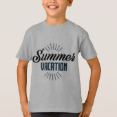 Boys' Summer Vacation Graphic Tee - Classic  Tシャツ (正面)