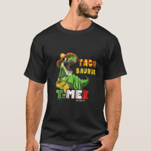 Boys T Mex Mexican Taco Saurus Dino Cinco De Mayo Tシャツ
