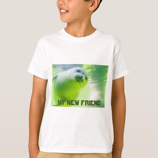 Boy's t-shirt My New Friend Tシャツ (正面)