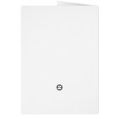 BOY'S Thank You Holy Communion Card - Black Hair (裏面)