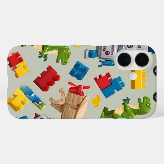 Boys Toys Case-Mate iPhoneケース (裏面 (横))