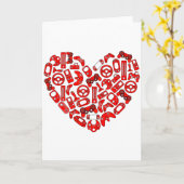 Boys Valentines Day Gaming Video Gamer Controller  カード (黄色い花)