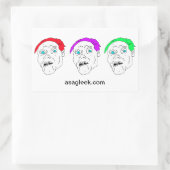 BOYZシ風変わりステッカー 長方形シール (バッグ)