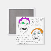 BOYZ磁風変わり石 マグネット (正面/裏面)