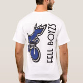 Boyzsはちょうど背部下りました Tシャツ (裏面)