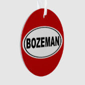 Bozemanモンタナ オーナメント (正面)