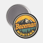 Bozeman, Montana マグネット (正面/裏面)