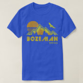 Bozeman Montana  Vintage Retro Tee  Tシャツ (デザイン正面)