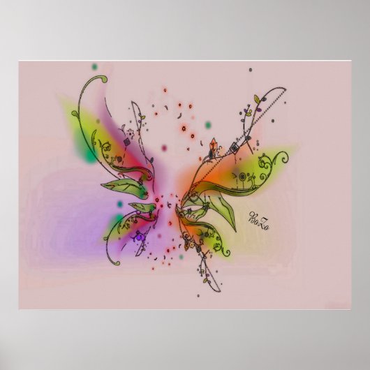 BoZoによるアートワーク ポスター (正面)