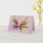 BoZo別のアートワークを特徴付ける カード (黄色い花)