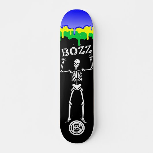 BOZZ Skeleton BRAZIL スケートボード (正面)