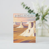 Bozzhira Cliffs Kazakhstan travel ポストカード (スタンド正面)