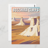 Bozzhira Cliffs Kazakhstan travel ポストカード (正面/裏面)