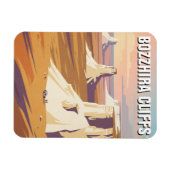Bozzhira Cliffs Kazakhstan travel マグネット (横)