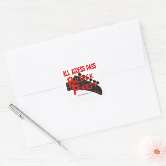 BPすべてのアクセスパス スクエアシール (封筒)