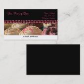 BPのためのカップケーキの名刺 名刺 (正面/裏面)