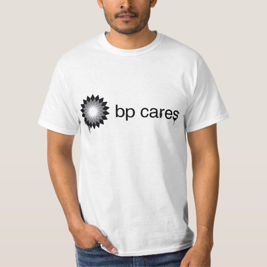 BPは写実的なティーを気にします Tシャツ (正面)