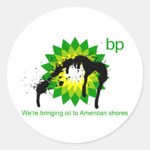BPアメリカの海岸に油を運んでいる ラウンドシール