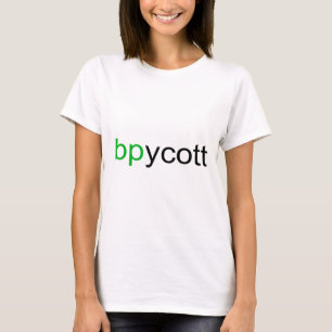 BPレディースTシャツのボイコット Tシャツ